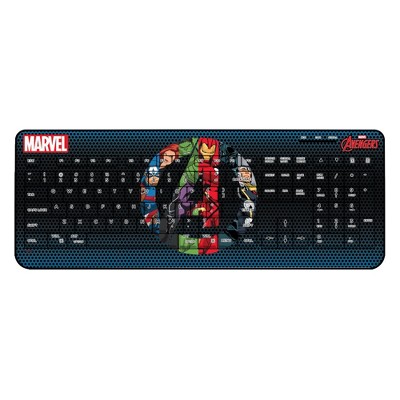 Keyscaper Marvel Avengers Avengers Grid Wireless Usb Keyboard : Target