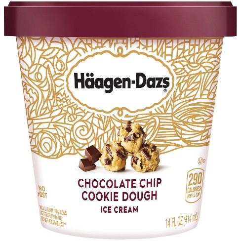 Haagen-Dazs® Chocolate Chip Cookie Dough Ice Cream - 14oz : Target