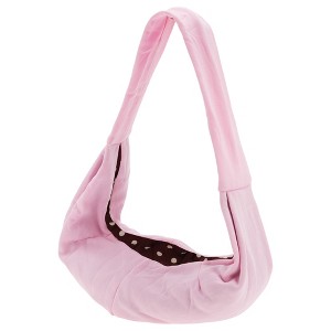 Unique Bargains Pet Sling Carrier Pet Sling Escape Proof Pink - 1 of 4