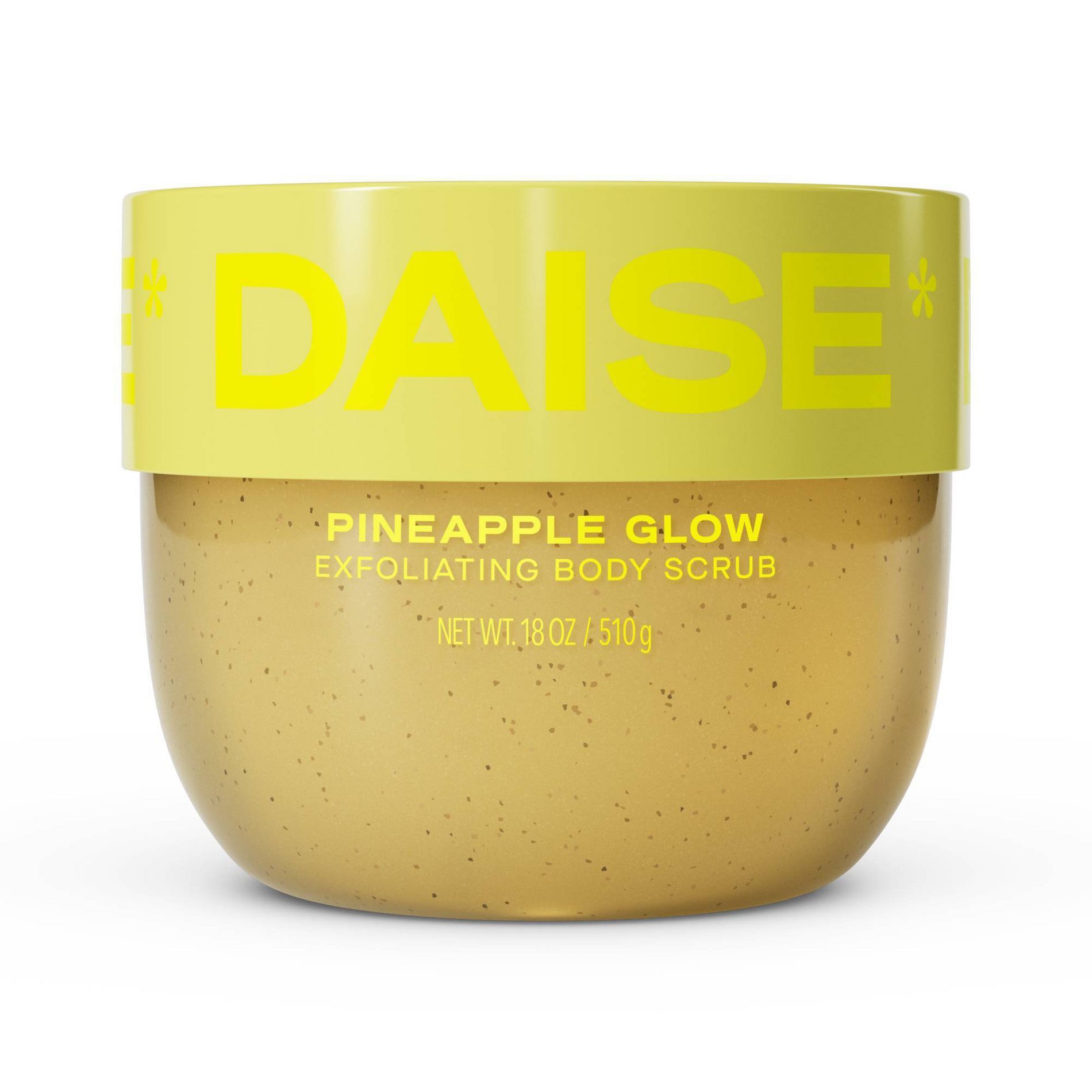 DAISE Pineapple Exfoliating Body Scrub - 18oz: Whole Body Application, Plastic Bottle, Normal Skin Type