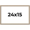 PosterPalooza | Minimalist Silver Picture Frame - UV Acrylic, Backing Board, Hanging Hardware Included - 2 of 4