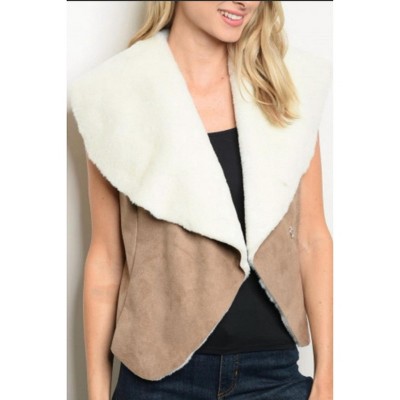 Women's faux-shearling Crop Jacket - RolyPoly