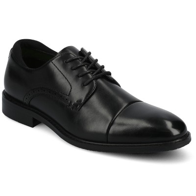 Vance Mens Manning Cap Toe Lace-up Derby