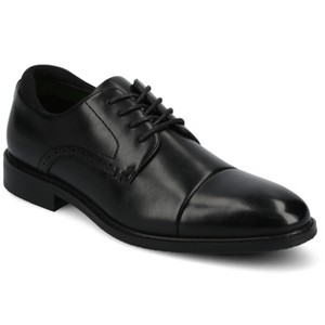 Vance Co. Mens Manning Tru Comfort Foam Cap Toe Lace-up Derby - 1 of 4