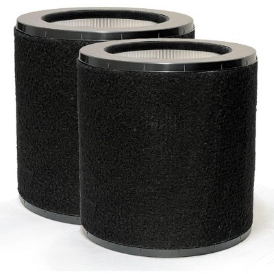 Nispira 2-in-1 True HEPA Replacement Filter for Air Purifier | Compatible with TaoTronics TT-AP008, 2 Packs