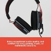 RadioShack Gaming Headphones USB Metallic With Volume Controls Black & Red 3304408 - 4 of 4