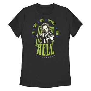 Women's Beetlejuice Beetlejuice I'm Your New Stepdad T-Shirt - 1 of 4