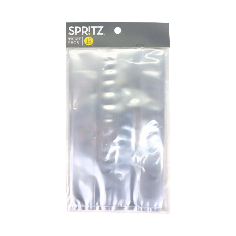 15ct XS Clear Gift Bags - Spritz&#8482;, 1 of 3