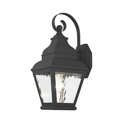 Livex Lighting Exeter 1 - Light Wall Light in  Black