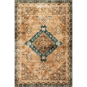 Nuloom Jessamine Geometric Pet Friendly Machine Washable Area Rug - 1 of 4