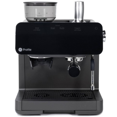 GE Profile Semi Automatic Espresso Machine + Frother - Black