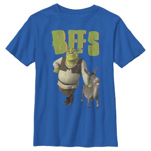 Boy's Shrek Donkey and Shrek Best Friends T-Shirt - 1 of 4