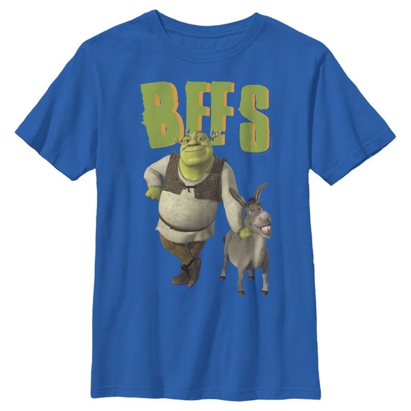 Boy's Shrek Donkey and Shrek Best Friends T-Shirt, 1 of 6