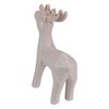 Northlight Iridescent Glitter Ceramic Reindeer Christmas Figure - 6" - Pink - 4 of 4