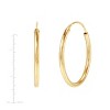 Silpada 'Endless Elegance' Hoop Earrings in Sterling Silver - 4 of 4