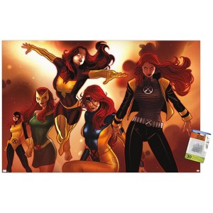 Trends International Marvel Comics X-Men - Jean  X-Men Evolutions #1 Unframed Wall Poster Prints - 1 of 4
