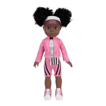 Adora Glow Girls  Doll Set with Glow-in-the-Dark Clothes & Accessories - Serena
