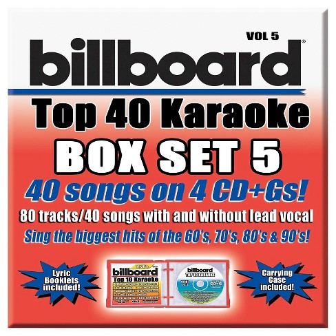 Party Tyme Karaoke Billboard Top 40 Box Set Vol 5 Cd Target party tyme karaoke billboard top 40 box set vol 5 cd