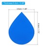 Unique Bargains Waterproof Self-Adhesive Decor Home Business Hot and Cold Water Label - 2 of 4