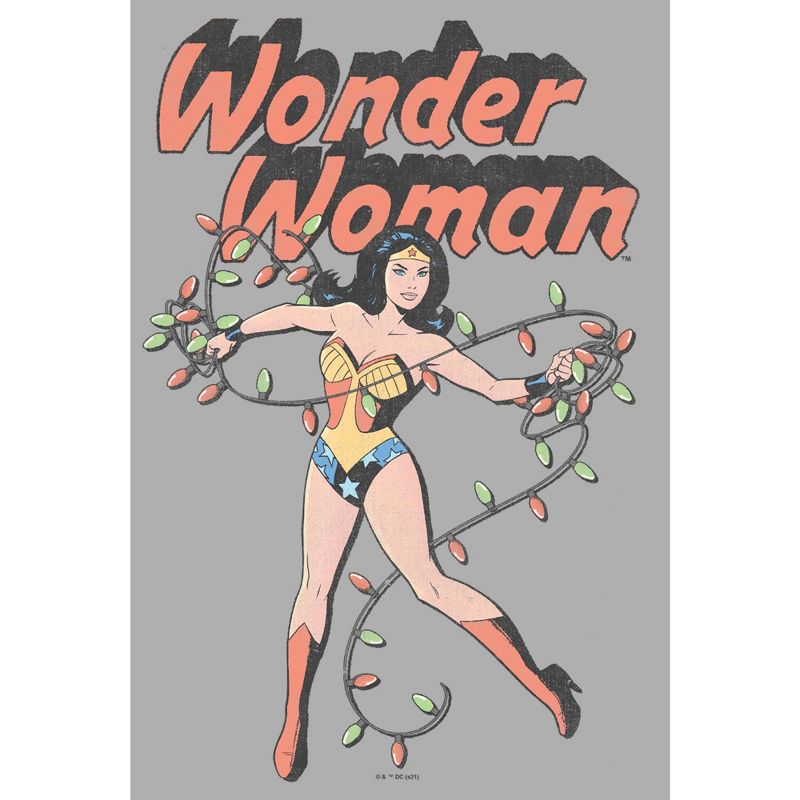 Boy's Wonder Woman 1984 Wrapped in Lights T-Shirt, 2 of 6