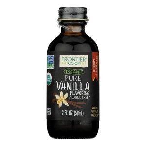Frontier Co-Op Organic Vanilla Flavoring Non-Alcoholic - 2 oz - 1 of 4