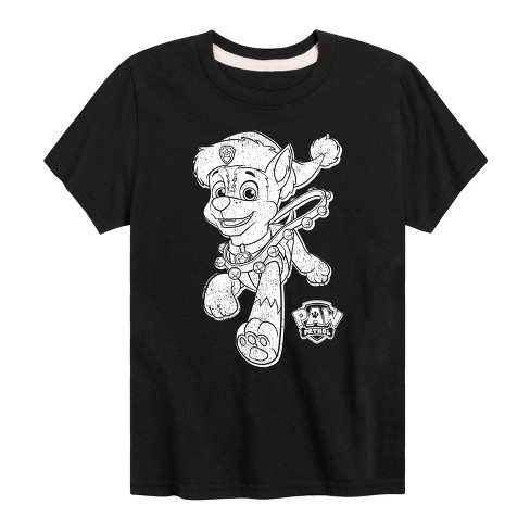 Boys' - Paw Patrol - Chase Christmas Bells Short Sleeve Graphic T-Shirt - image 1 of 4