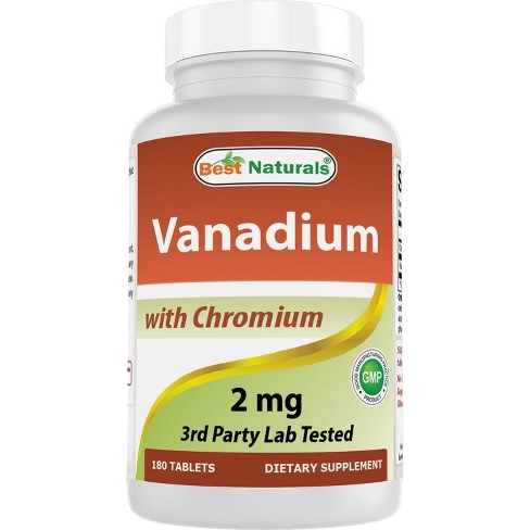 Vanadium With Chromium 180 Tablets : Target