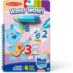 Melissa & Doug Blues Clues & You! Water Wow!! Counting Water Reveal Travel Book | Activity Pad | 3+ | Gift for Boy or Girl - 1 of 1