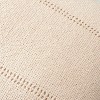 14"x20" Hem Stitch Stripe Lumbar Throw Pillow with Tassels Tan - Hearth & Hand™ with Magnolia: Cotton, Indoor Use, Hidden Zipper - 3 of 4