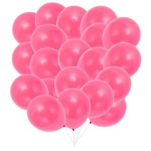 Unique Bargains Latex Helium Balloons 10-inch Round for Wedding Anniversary Graduation Birthday Party Backdrop Decorations 20 Pcs - 1 of 4