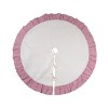Transpac 48 in. Holiday Ruffle Tree Skirt - 2 of 3