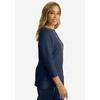 Jessica London Women's Plus Size Perfectease Boatneck Top - 4 of 4