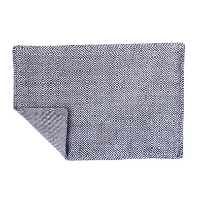 C&F Home Diamond Indigo Navy Placemat Set of 6