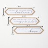 Sullivans Start Each Day Wall Decor Set of 3, 7.5"H Multicolored - 4 of 4
