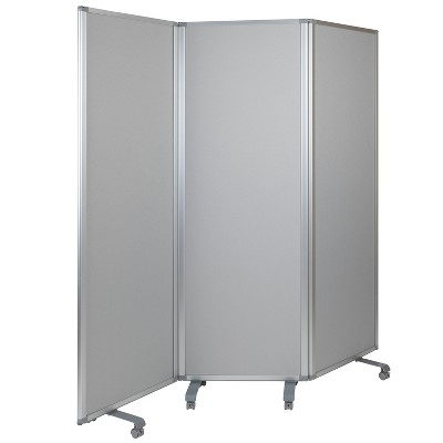 Mobile Double-Sided Magnetic Combination Ghost Grid/Whiteboard, 72 x -  NextGen Furniture, Inc.