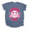 Simply Sage Market Teacher Life Leopard Smiley Face Garment Dyed Tee - 2 of 4