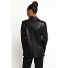 Jamie Faux Leather Blazer - 3 of 4