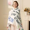 Joyfy Gifts for Mom Christmas Mom Blanket Gift from Daughter Son Soft Flannel Throw Blanket Presents for Mother Birthday Mothers Day 50x60 Inch - 3 of 4