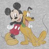 Juniors Womens Mickey & Friends Mickey and Pluto T-Shirt - image 2 of 4