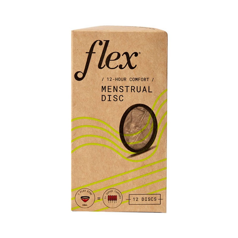 Photos - Menstrual Pads Flex Menstrual Discs - 12ct 