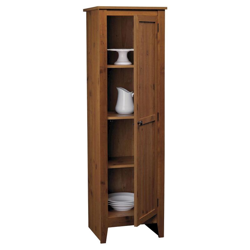 Hagar Single Door Storage Pantry Cabinet Pine - Room and Joy, 4 of 11