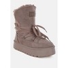 Noaya Chunky Faux Fur Snow Boots Women - 2 of 4