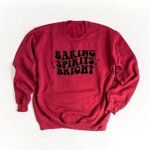 Simply Sage Market Women's Graphic Sweatshirt Baking Spirits Bright - 1 of 2