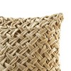 LIVN CO. Vintage Ruched Square Velvet Pillow - 4 of 4
