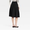 Women's Pleated Midi Sweater Skirt - A New Day™ - 2 of 3