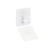 Unique Bargains 304 Stainless Steel Waterproof Sturdy Clothes Towels Self Adhesive Hooks and Hangers - 3 of 4