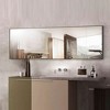 CAVINAS 59"x16" Rectangle Full Length Mirror,Leaning Floor Full Body Mirror with Metal Frame,Wall Mounted Mirror for Cloakroom - 3 of 4