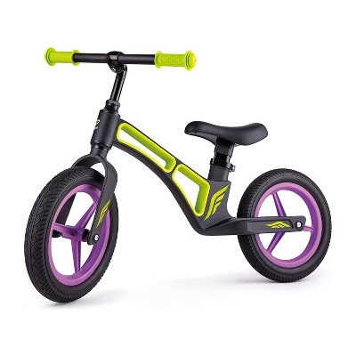 Hape New Explorer Lightweight Free Riding Balance Bike with Magnesium Frame and Adjustable Seat for Kids Ages 3 to 5 Years, Toucan Green