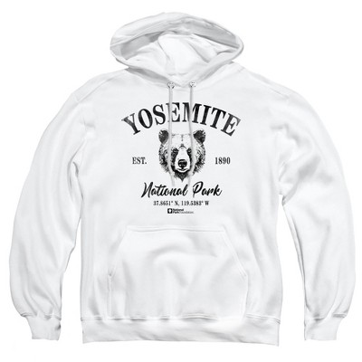 Men's Yosemite National Park Bear Icon Pull-Over Hoodie
