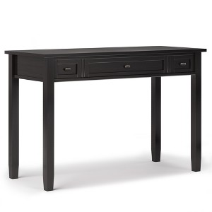 Wood Shaker Style Transitional Desk with Two Side Drawers and Flip - 1 of 4